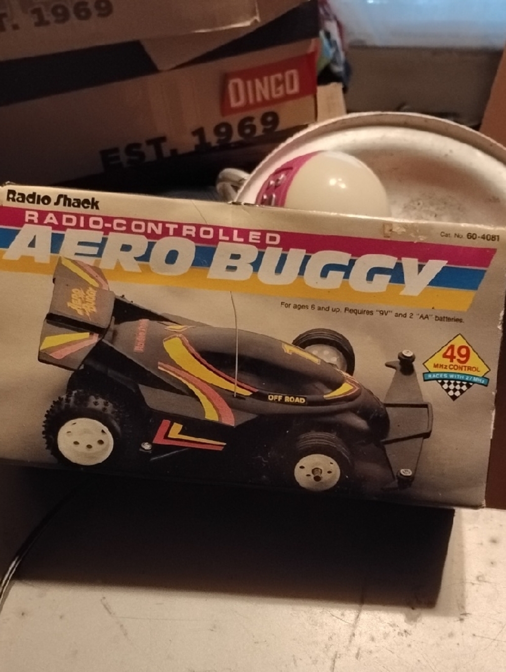 Aero Buggy Radio-Controlled Off-Road Toy Car - Black/Yellow